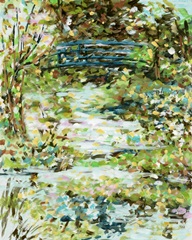 Blossoms by the Brook I