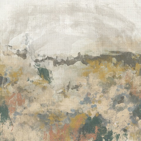 Rustic Ochre Meadow I