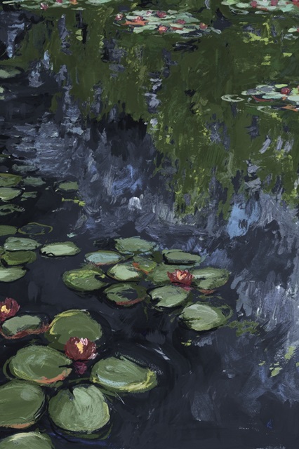 Moody Waterlillies II