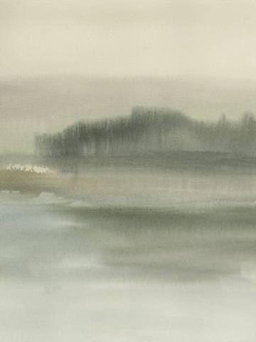 Misty Lake Mornings I