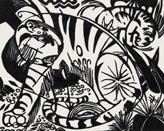 Animal Legend Woodcuts IV
