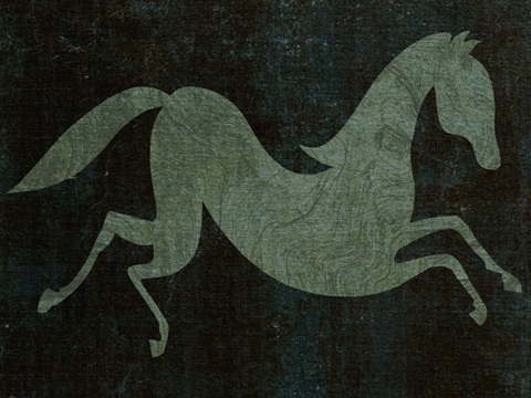 Horse Simple Silhouette II