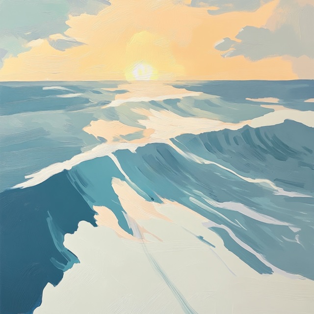 Sunlit Waves II