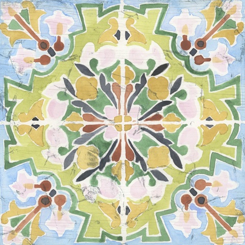 Vintage Art Nouveau Tile I