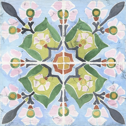 Vintage Art Nouveau Tile II
