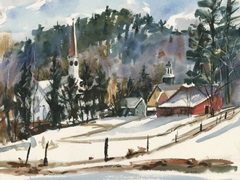 Winter in Cummington MA