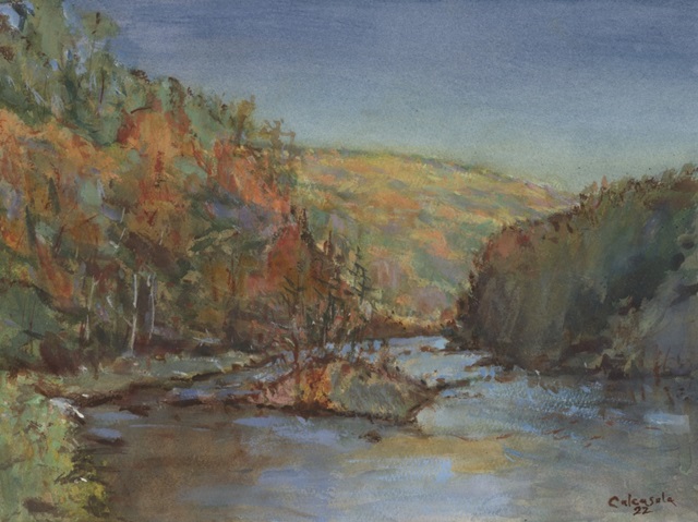 Westfield River in the Fall