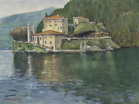 Tim's View of Villa Del Balbianello