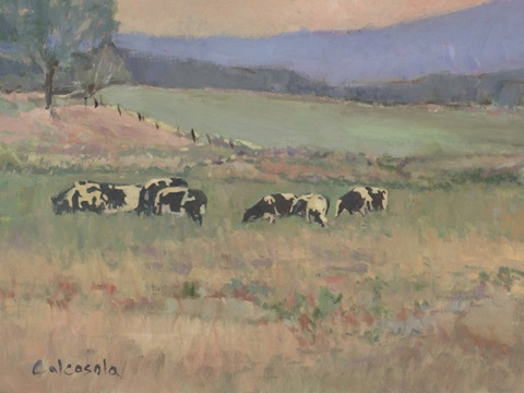Cows in Pasture I