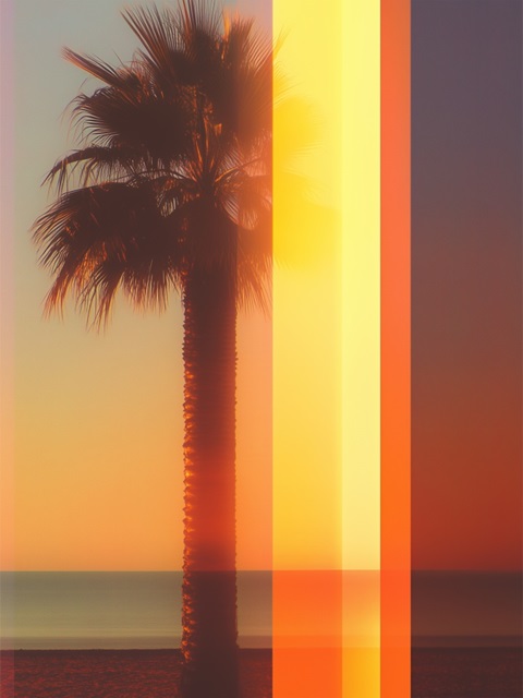 Pixel Palms II