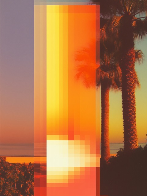 Pixel Palms III