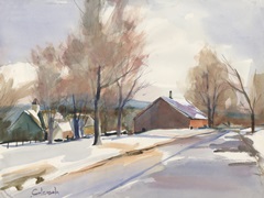 Farm in Winter
