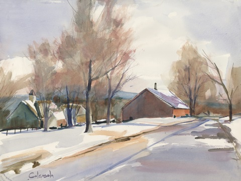 Farm in Winter