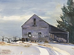 42 Dean Barn in Winter