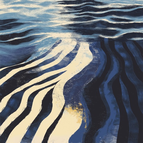 Cobalt Ripples III