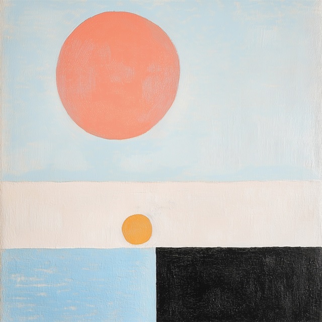 Colorblock Sunset II