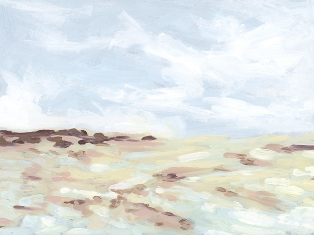 Pastel Seascape I