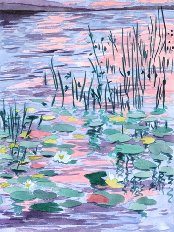 Blush of the Setting Sun II