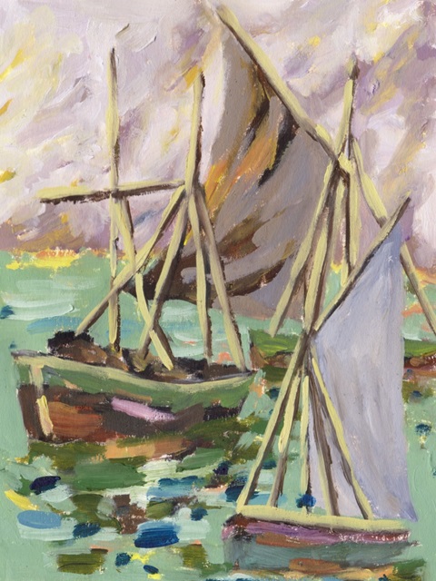 Crimson Sails I