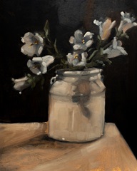 Flower in Mason Jar I