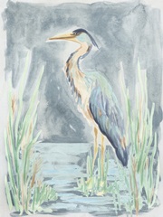 Teal Heron Lagoon II