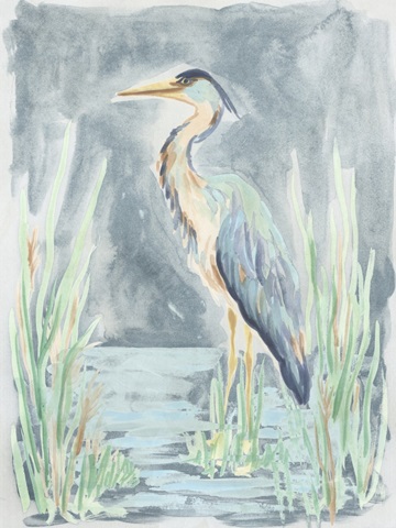 Teal Heron Lagoon II