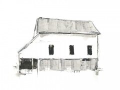 Grayscale Barn Study II