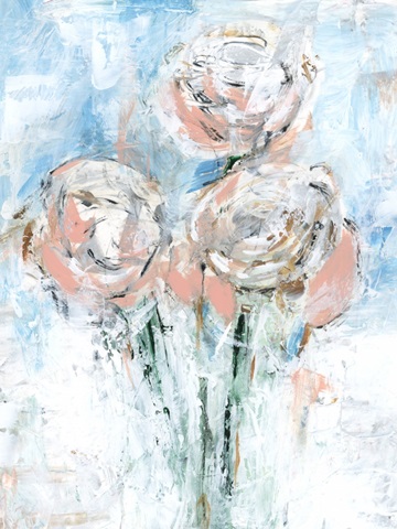 Abstract Blush Bouquet I