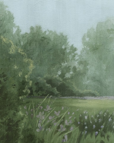 Amethyst Iris Meadow I