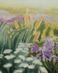 Bleeding Wildflower Garden I