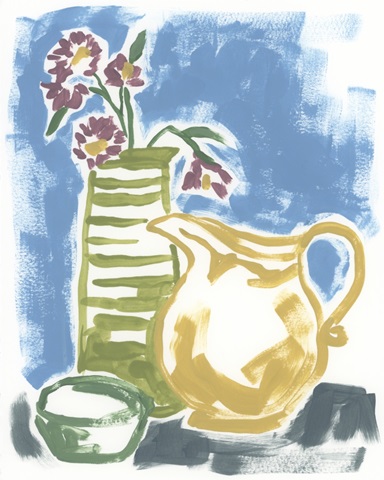 Gestural Floral Tabletop I