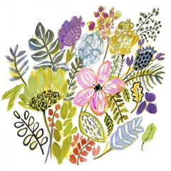 Colorful Floral Bouquet I