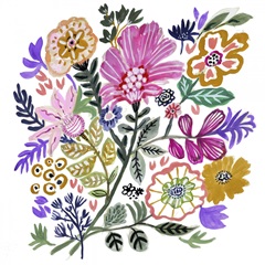 Colorful Floral Bouquet III