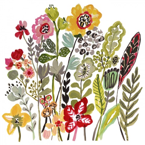 Colorful Floral Bouquet IV