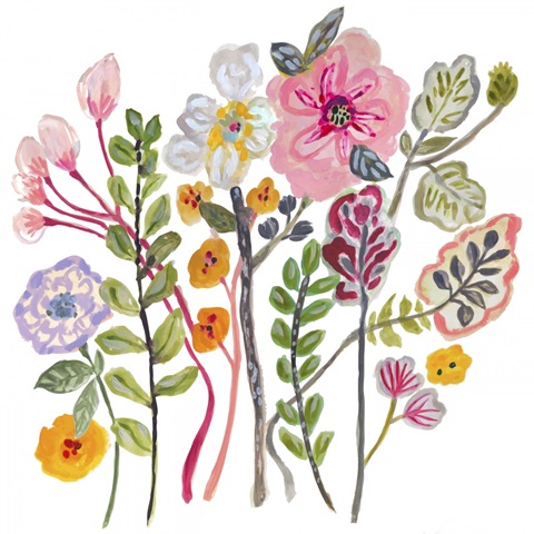 Colorful Floral Bouquet VII