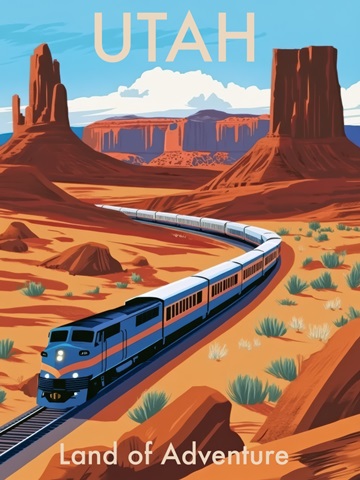 Land of Adventure Poster I