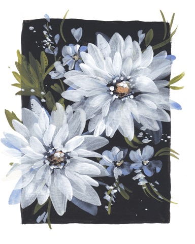 White Blossoms Bouquets II