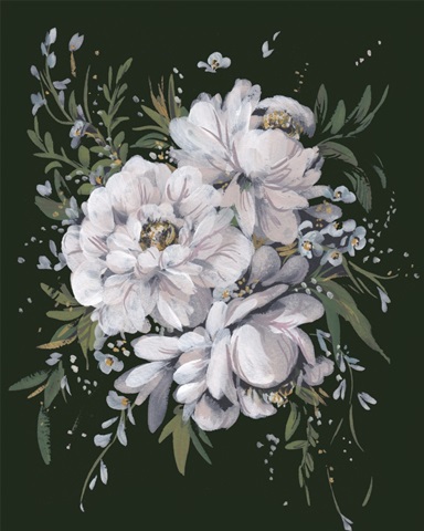 White Blossoms Bouquets IV