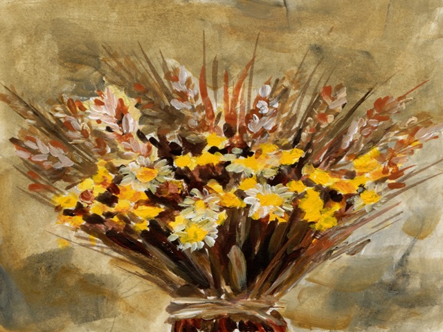 Crimson & Yellow Ochre Offering II