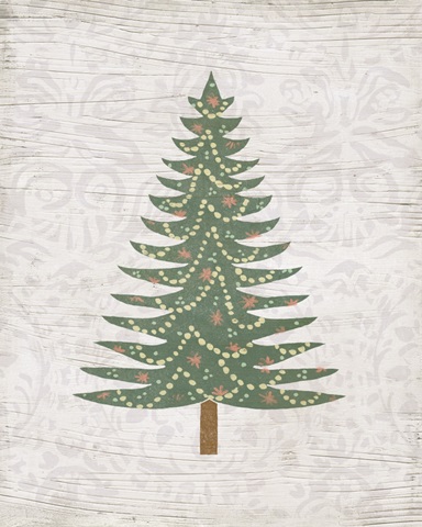 Cut Paper Tree I