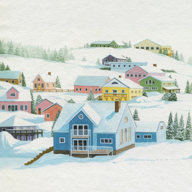 Pastel Mountain I