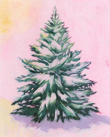 Tinsel Tree I