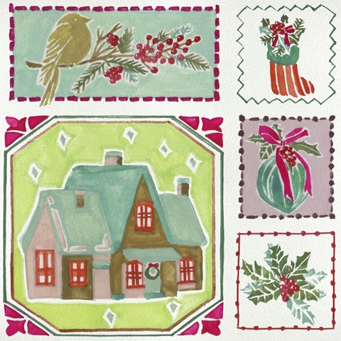 Christmas Patchwork I