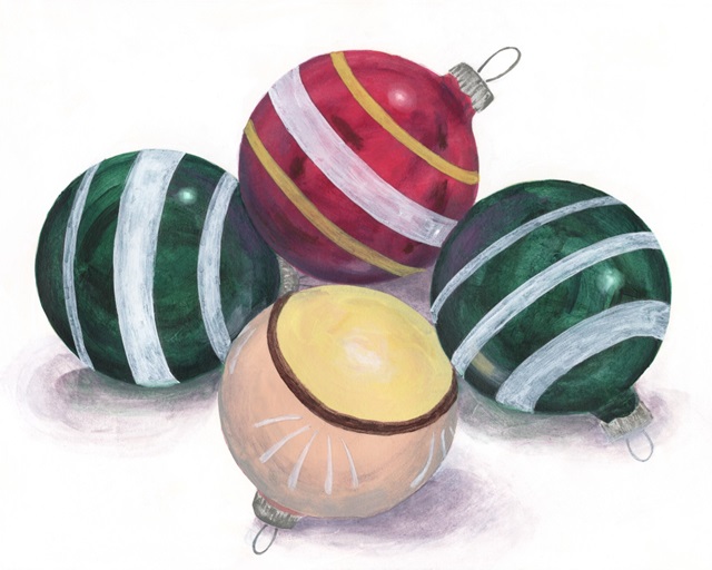 Vintage Ornaments I