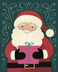 Happy Santa Illustration l
