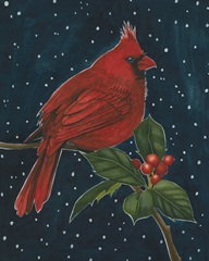 Midnight Cardinal I