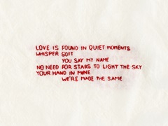 Stitched Love Poem l