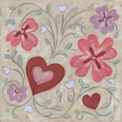 Flirty Folk Floral I