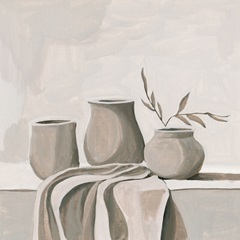 Stillness in Earthen Tones I