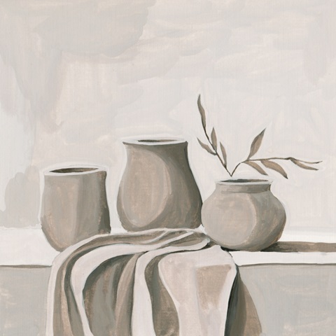 Stillness in Earthen Tones I